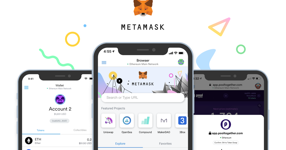 Crypto wallet MetaMask finally launches on iOS and Android, and it supports Apple Pay
