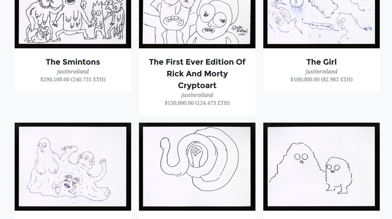 Gemini Owned CryptoArt.io Sells Rick & Morty’s Justin Roiland NFT Art