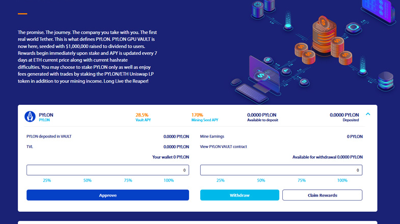 Pylon.finance: Crypto Token Backed by Ethereum Mining Operation