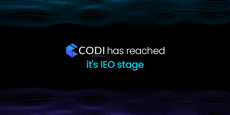 The IEO for $CODI, the Native Token of the CODI Ecosystem, is Now Live