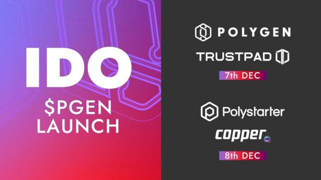 Polygen to Conduct its IDO via Polygen, Trustpad, Polystarter and Copper